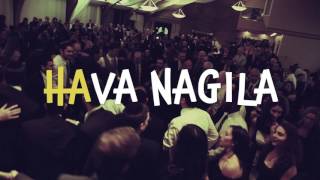 Hava Nagila Jewish celebration song  lyrics video [upl. by Hungarian689]