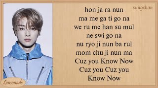 NCT U  Know Now Easy Lyrics [upl. by Sumedocin171]