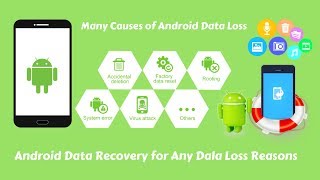 Android Data Recovery：How to Recover Deleted Files from Android [upl. by Doelling]