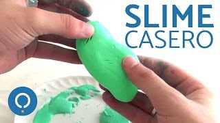 SLIME CASERO SIN BORAX muy fácil de hacer [upl. by Airbmat]