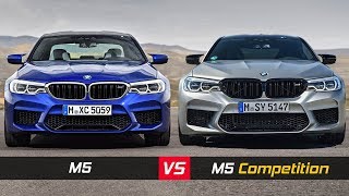 2019 BMW M5 Vs M5 Competition ► See The Differences [upl. by Hartfield963]