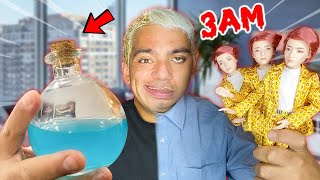 ORDERING THE BTS POTION FROM THE DARK WEB AT 3AM SCARY [upl. by Acim]