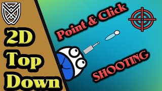 2D Top Down Shooting POINT amp CLICK Unity Tutorial [upl. by Nat136]