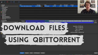 HOW TO DOWNLOAD FILES FROM TORRENTS USING QBITTORRENT  Tutorial [upl. by Nahum808]