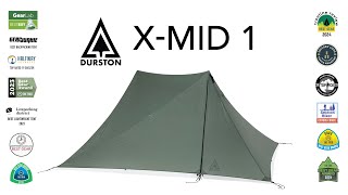 Durston XMid 1  Ultralight Tent [upl. by Lahey]