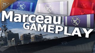 Marceau CARRY in a CV game  World of Warships [upl. by Janey414]