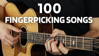 100 Fingerpicking Songs  Zero to Hero [upl. by Rame]