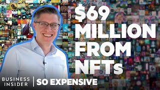 Beeple Explains The Absurdity Of NFTs  So Expensive [upl. by Derick755]