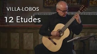 12 Etudes • VillaLobos • Andrzej Wilkus [upl. by Patton]