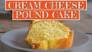 Cream Cheese Pound Cake [upl. by Odrawde]