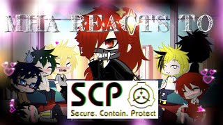 MHA Reacts to SCP MEMES plus a bonus [upl. by Niroc]