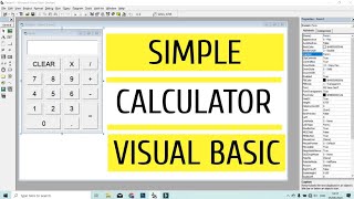 Simple Calculator in Visual Basic 60 [upl. by Lois]