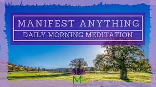 20 Minute Morning Meditation For Manifesting  Morning Meditation  Mindful Movement [upl. by Tillford508]