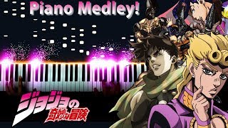 The Ultimate JoJos Bizarre Adventure Piano Medley  500000 Subscribers Special [upl. by Clovah]