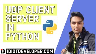 UDP Client Server in Python  Socket Programming in Python [upl. by Kathleen]