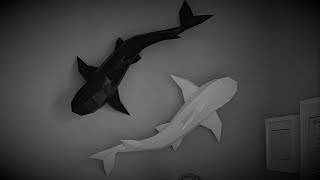 How to Make a SHARK out of PAPER papercraft [upl. by Locke555]