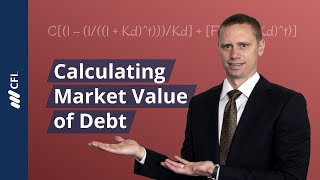 Calculating Market Value of Debt [upl. by Nirhtak]