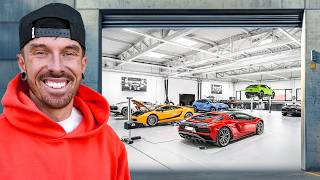 I BUILT MY DREAM SUPERCAR WORKSHOP [upl. by Cummings690]