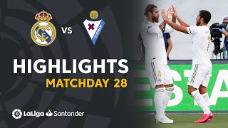 Highlights Real Madrid vs SD Eibar 31 [upl. by Ande]