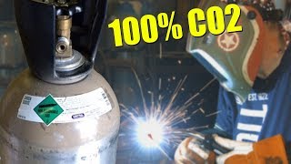 🔥 MIG Welding with 100 CO2 [upl. by Oibaf]