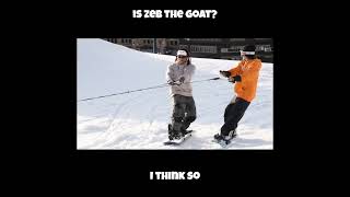 Best Zeb Powell Snowboarding Tricks [upl. by Haimarej]