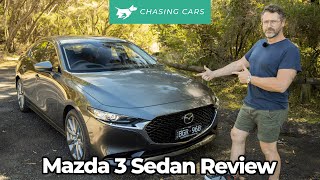 Mazda 3 Sedan 2021 review  Chasing Cars [upl. by Rihaz]