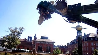 Aquila Air Race onride HD POV Tivoli Gardens [upl. by Kirby528]