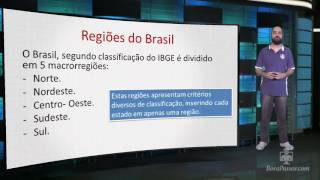 Geografia do Brasil Regionalização Aula 01 [upl. by Reider]