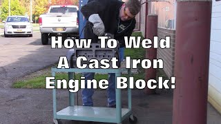 Cast Iron Engine Block Repair [upl. by Alta]