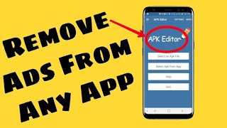 How to Remove Ads in any App With APK EDITOR PRO [upl. by Edyaj]