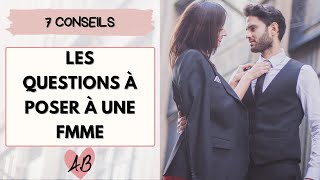 LES QUESTIONS À POSER À UNE FILLE pour la SÉDUIRE [upl. by Solegna]