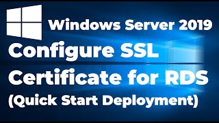 43 Configure SSL Certificate for RDS with Quick Start Deployment [upl. by Hagi37]