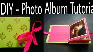 DIY  Photo Album Tutorial  How to Make Photo Album  Handmade Photo Album [upl. by Jaan]