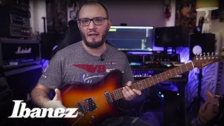 Ibanez AZS2200FSTB Demo by Tom Quayle [upl. by Vories276]