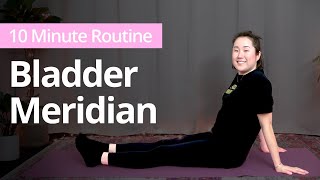 BLADDER MERIDIAN Exercises  10 Minute Daily Routines [upl. by Gnek]