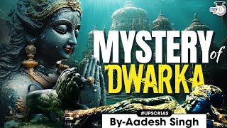 Dwarka The Mysterious Underwater City  Dwarka Nagri  UPSC CSE StudyIQ [upl. by Carmelia]