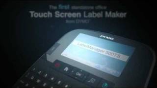 LabelManager 500 Touch Screen [upl. by Suoirtemed]