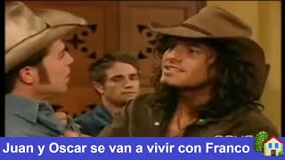 Pasión de gavilanes Juan y Oscar se van a vivir con Franco [upl. by Mac]