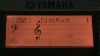 Yamaha PSR260  DigiRock [upl. by Phemia627]