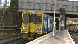 Half an Hour at 216  Birkenhead North Station 1022017  Class 507 508 terminus [upl. by Lauritz34]