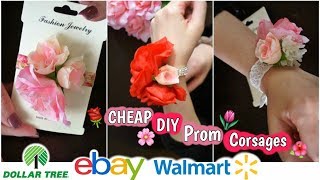 Easy amp Cheap DIY Corsages 3 Different ways [upl. by Hanid212]