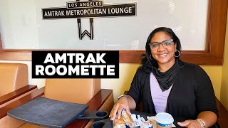 Amtrak Sleeper Car Roomette Tips [upl. by Acinot]