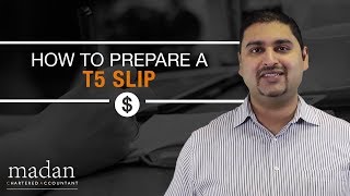 How to Prepare a T5 Slip [upl. by Olzsal474]