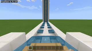 Minecraft Boat Water Slide TUTORIAL IN DESCRIPTION [upl. by Gertie]