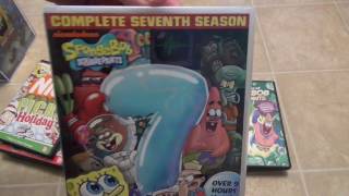 My Complete SpongeBob SquarePants DVD and BluRay Collection [upl. by Rfinnej]