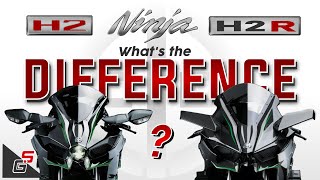 Whats the Differences between Kawasaki Ninja H2 amp H2R [upl. by Janean]