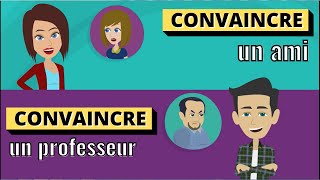 Daily French Dialogues and Conversation Practice  Convaincre un Professeur et un Ami [upl. by Enelrae296]