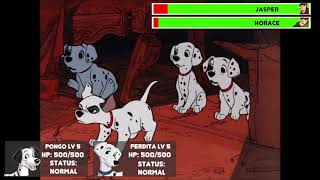 If movies were RPGs Pongo and Perdita vs Jasper and Horace [upl. by Ailemrac]