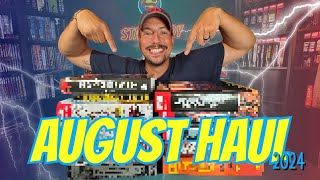 August 2024 HAUL  NEW Marvel amp DC Omnibuses [upl. by Drusy426]