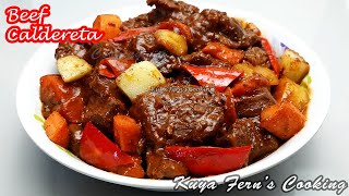 HOW TO MAKE YUMMY BEEF CALDERETA [upl. by Reggy]